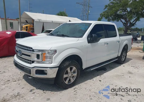 2020 Ford F-150 Xlt из США, поврежденный, VIN 1FTEW1E54LFB69227